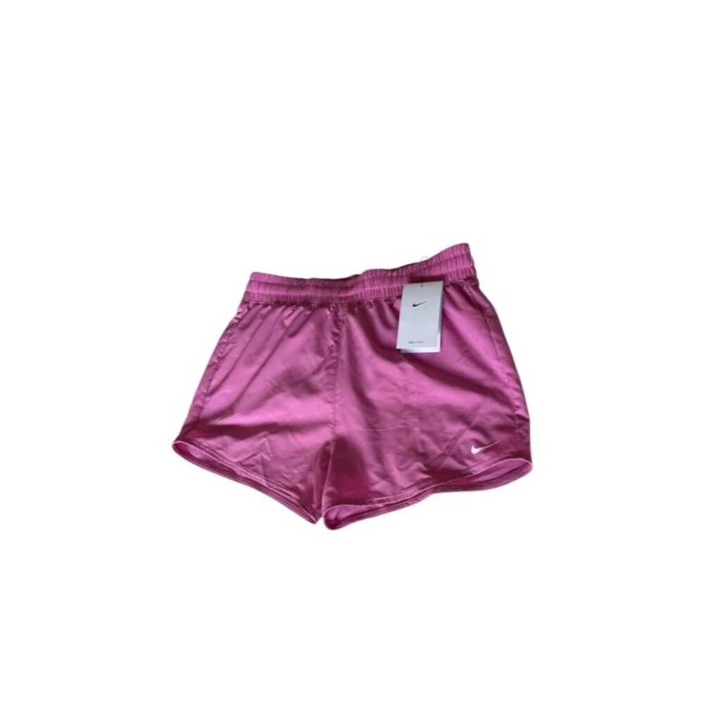 Nike Kids High-Waisted Training Shorts (Big Kid)  X-Large Big Kid